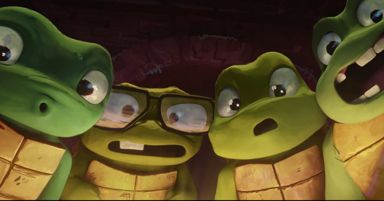 Baby turtles wake up in a new extract from Ninja Turtles: Teenage years
