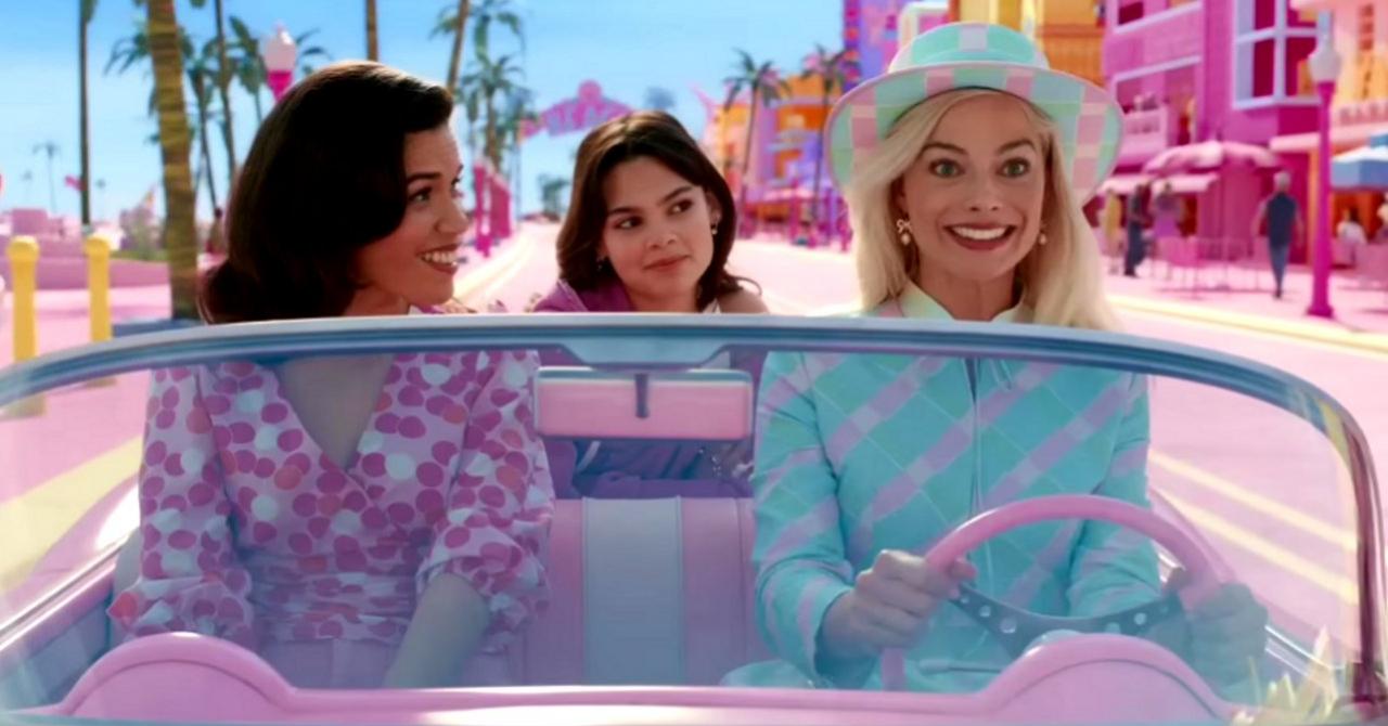 Margot Robbie hosted a sleepover with all the Barbies before filming