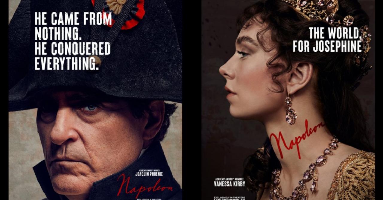 A new poster of Napoleon with Vanessa Kirby