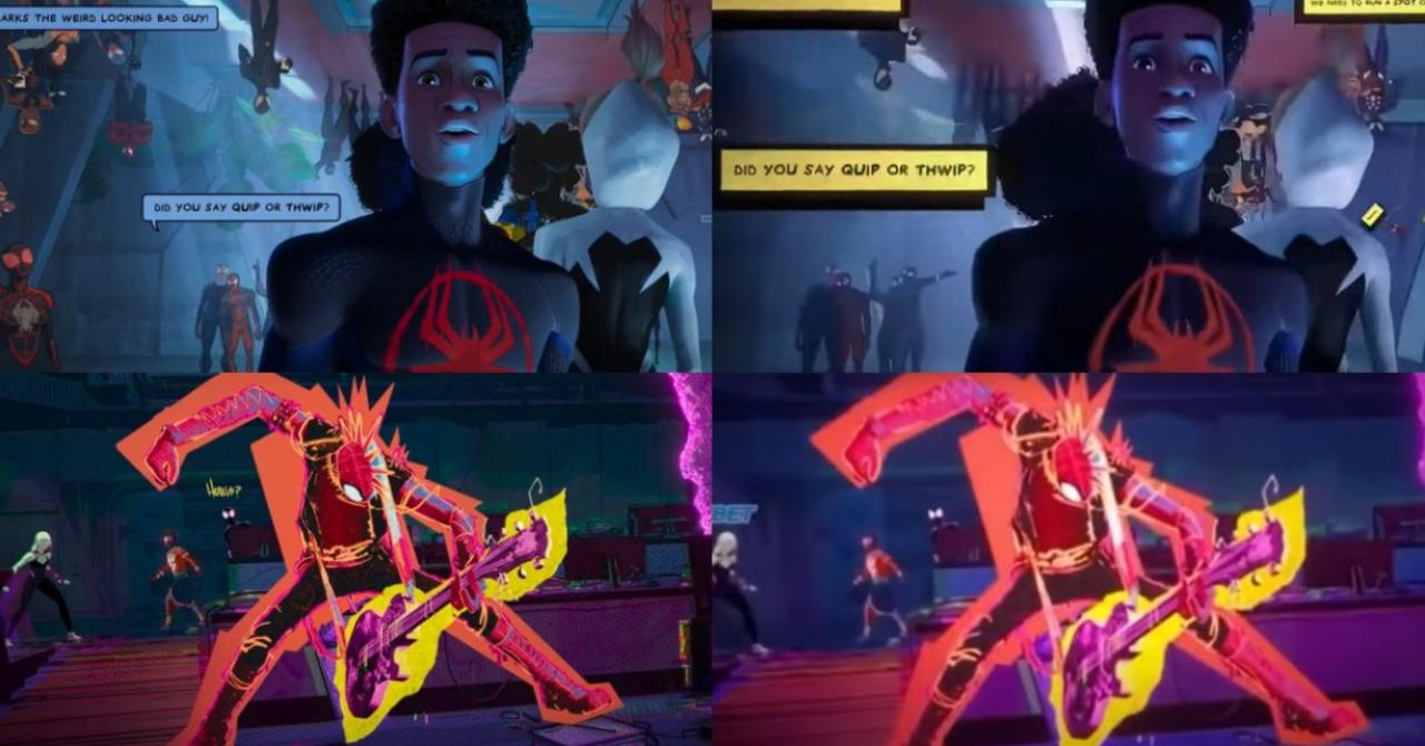 There are many versions of Spider-Man Across the Spider-Verse...because of the CNC!