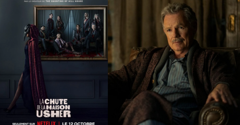Why Bruce Greenwood filmed all of his scenes from House of Usher as reshoots