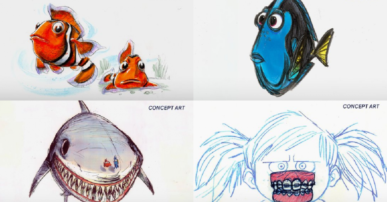 Disney celebrates 20 years of Finding Nemo with a series of concept arts