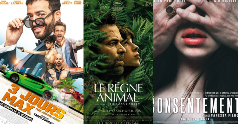French box office: 3 Jours max at the top, The Animal Kingdom and Consent continue their rise