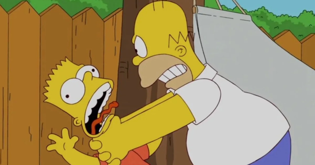 Homer is no longer going to strangle Bart in The Simpsons: "Times have changed"