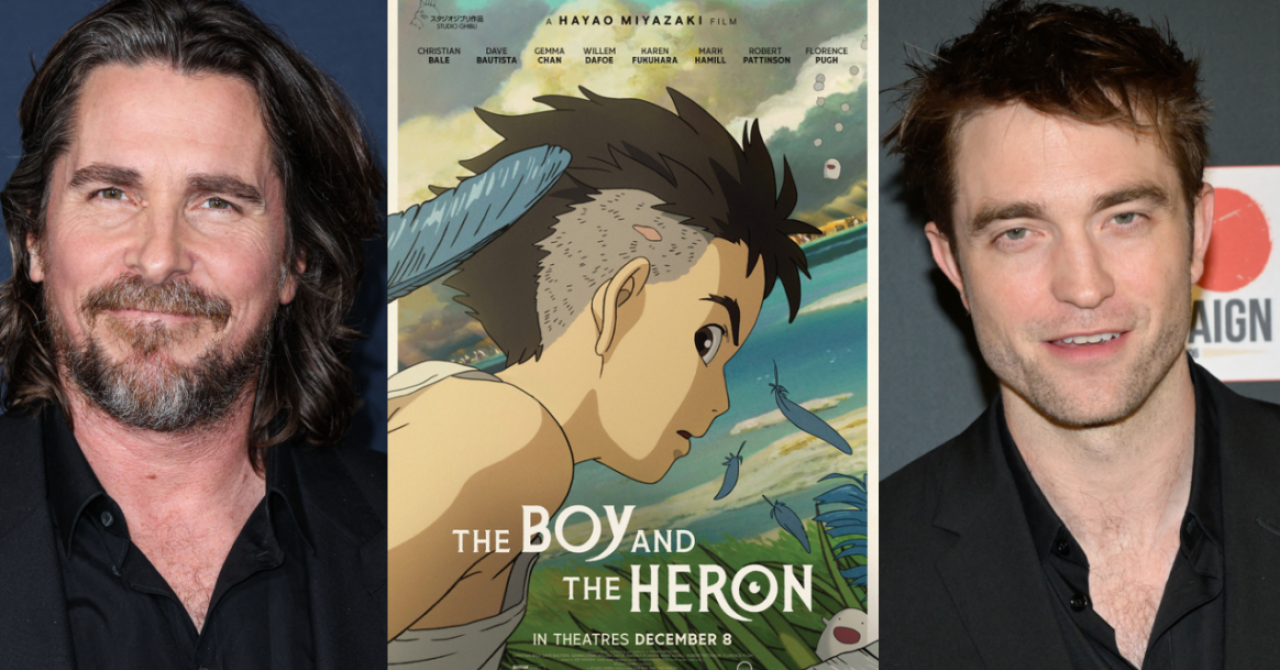 Robert Pattinson, Christian Bale and Mark Hamill in the casting of The Boy and the Heron (video)