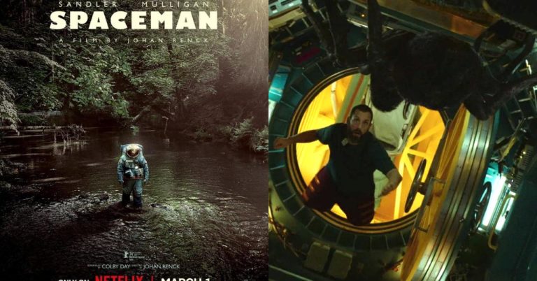 Adam Sandler as an astronaut for Netflix: first images of Spaceman (teaser)