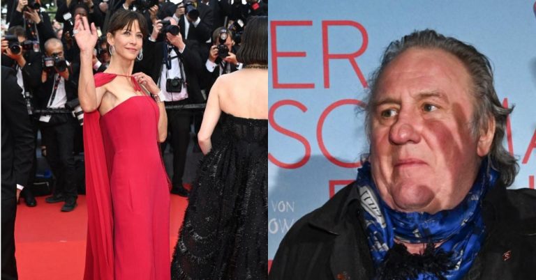 Sophie Marceau once again denounces the behavior of Gérard Depardieu