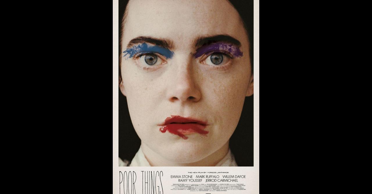 Emma Stone Poor Things poster