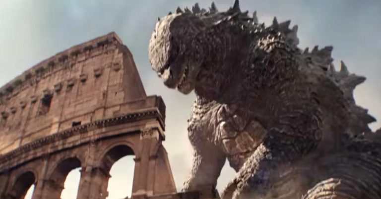 Godzilla X Kong: the Japanese trailer passes through Rome