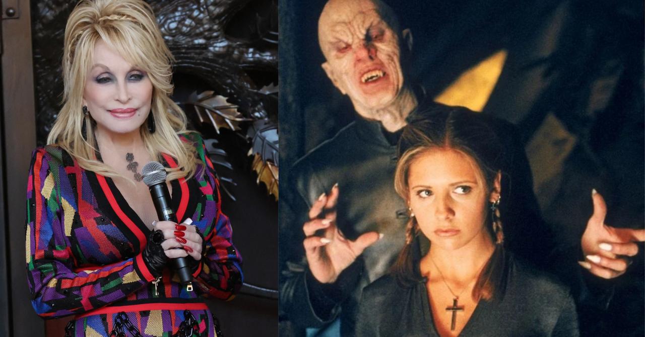 “The Buffy reboot could well be on its way,” teases singer Dolly Parton