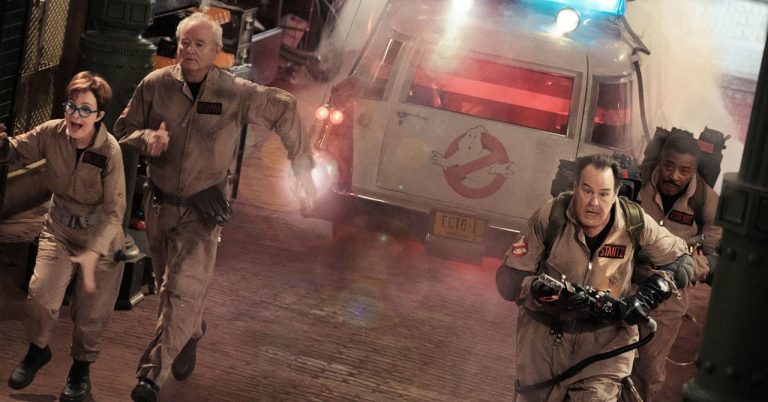 The old Ghostbusters are back in the new images of Ghostbusters: The Ice Menace