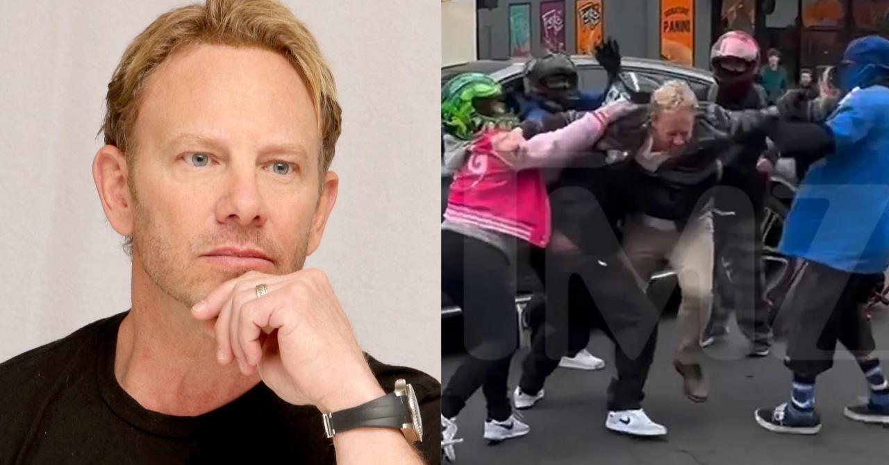 Video: Beverly Hills actor attacked in the street by a gang in Los Angeles