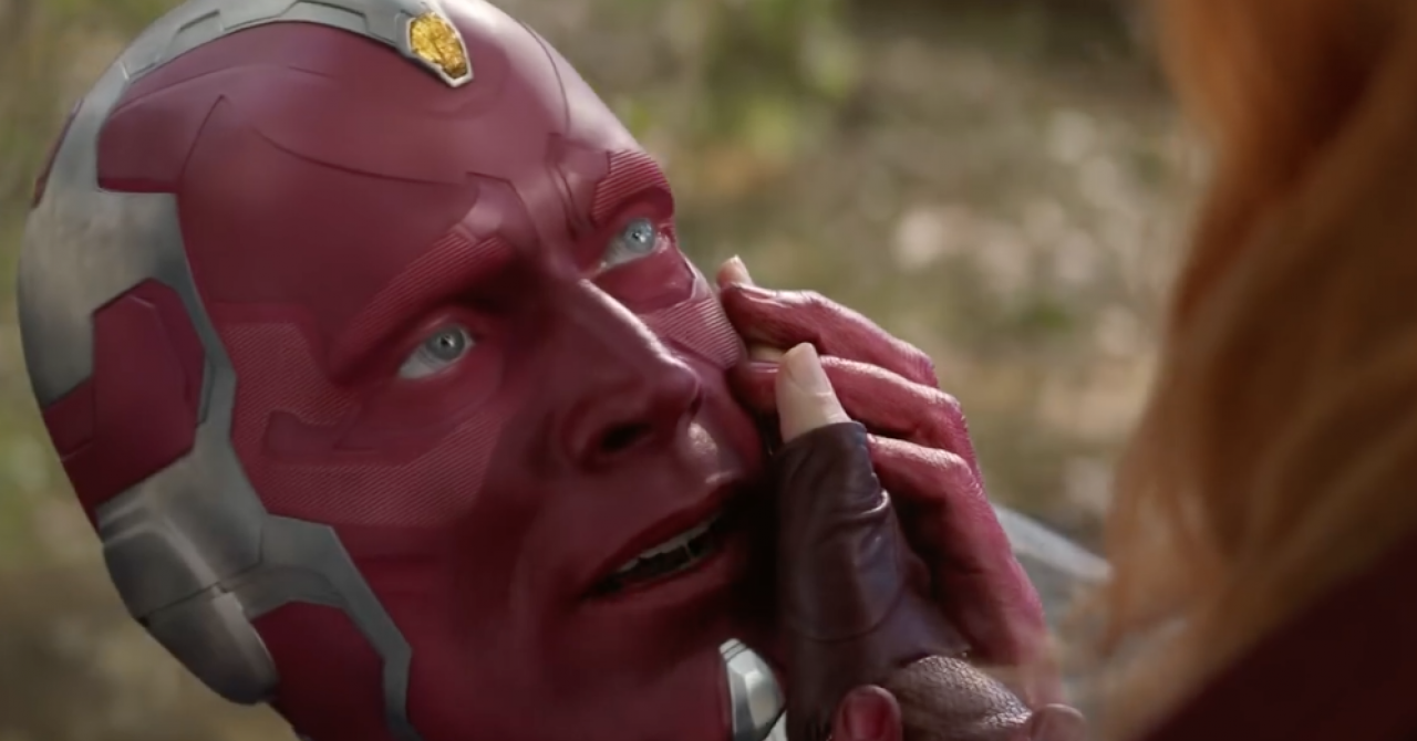 Paul Bettany and Elizabeth Olsen had to improvise Vision's key scene in Infinity War