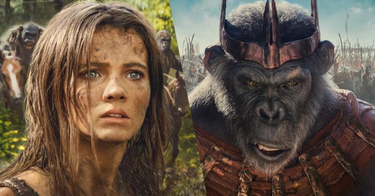 The apes embark on a manhunt in the New Kingdom IMAX trailer