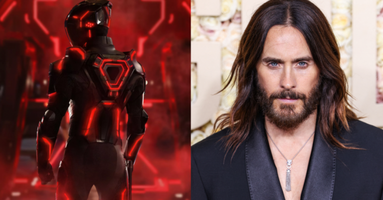 First image of Tron: Ares with Jared Leto in costume