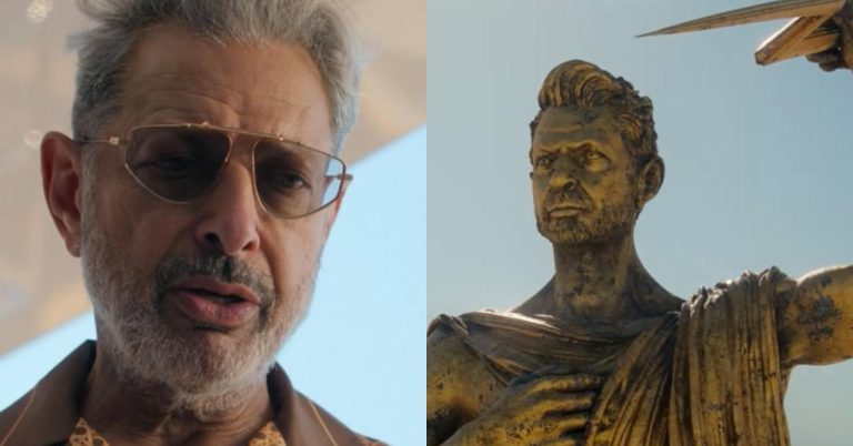 Jeff Goldblum becomes Zeus for Netflix: first images of Kaos