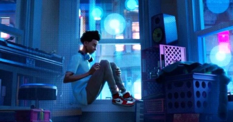 Miles Morales in a short film in a new Spider-Verse story