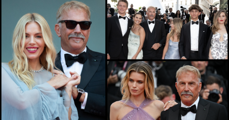 Cannes 2024: Family climb for Kevin Costner and his five children