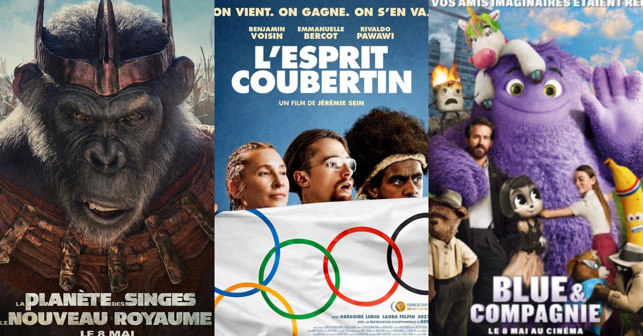 Planet of the Apes: The New Kingdom, The Spirit of Coubertin, Blue & Company: What's new at the cinema this week