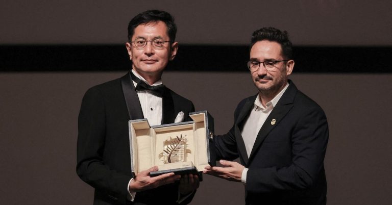 We were at the Studio Ghibli Honorary Palme d'Or ceremony
