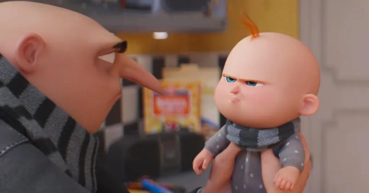 Baby Gru gets into mischief in a clip from Despicable Me 4