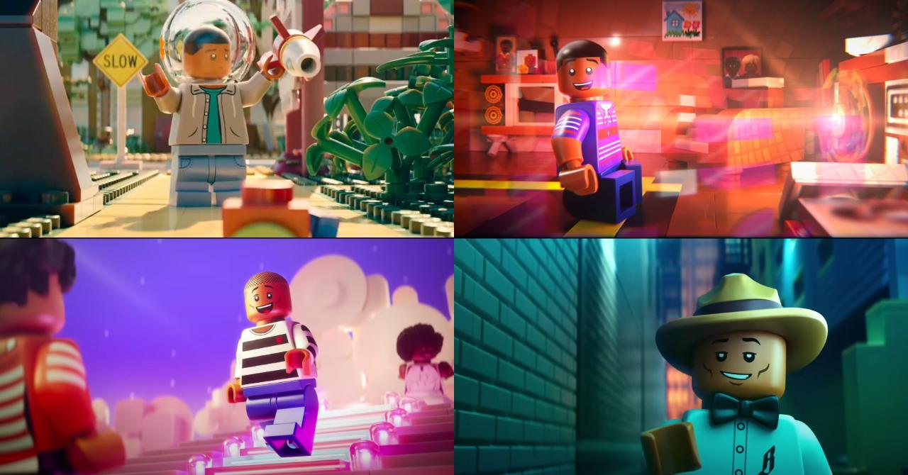 Pharrell Williams in Lego in the Piece by Piece trailer