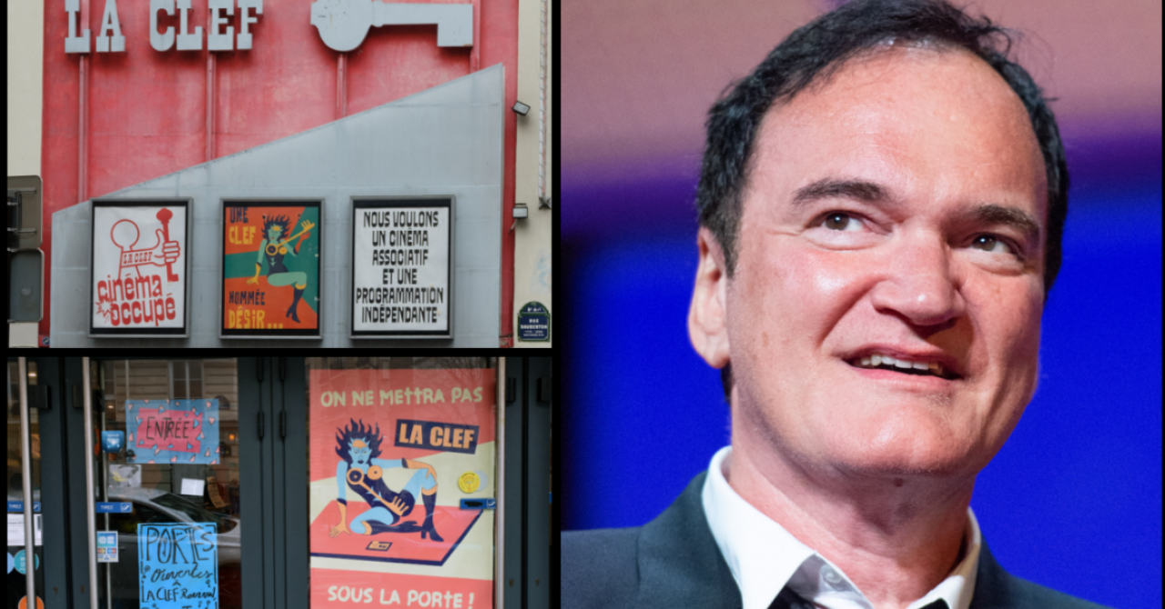 Quentin Tarantino helps save historic Parisian cinema