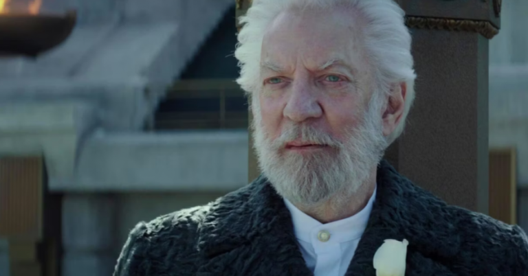 Why Donald Sutherland absolutely wanted to play President Snow in The Hunger Games